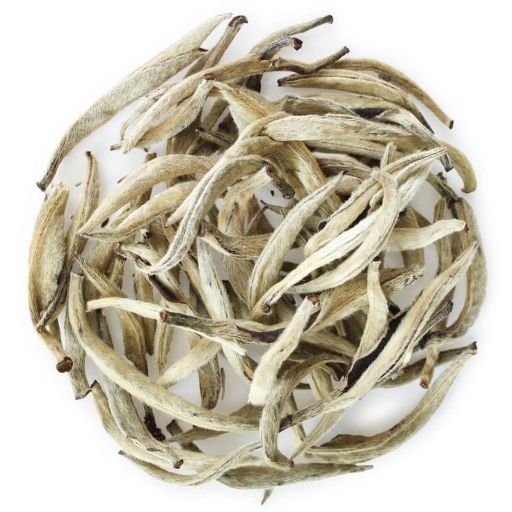 White Needle tea — tender young white buds